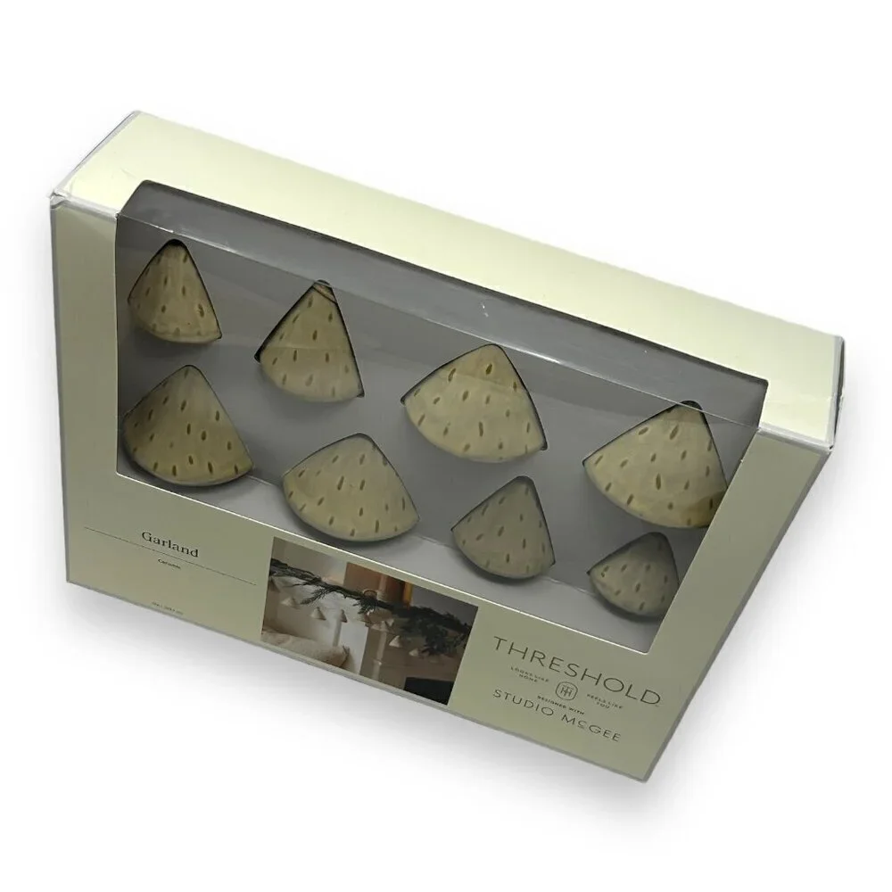Studio McGee Ceramic Bell Garland - Threshold - Target Christmas‎ 2023